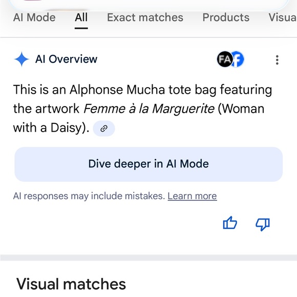 #Alphonse Mucha Tote bag - Picture 7 of 7